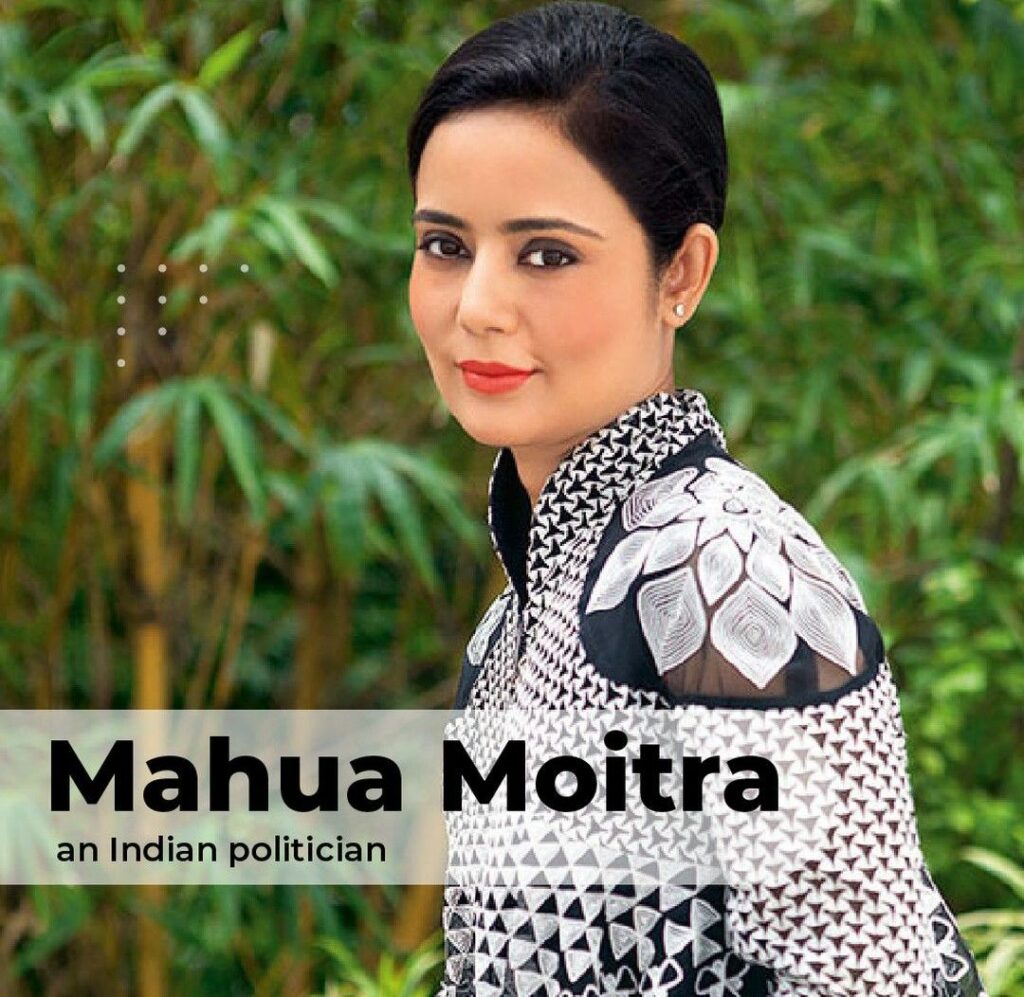 Mahua Moitra Biography, Age, Husband, Children, Affairs, Latest News, Wiki